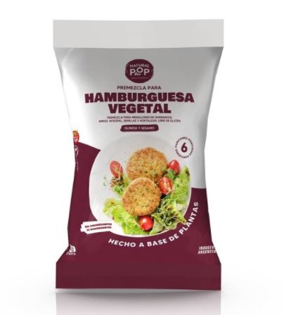 Premezcla hamburguesa vegetal